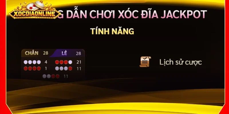 Luật chơi cược Jackpot Xóc Đĩa rất dễ hiểu, dễ tham gia