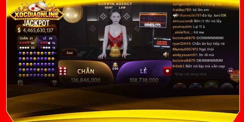 Sân chơi Xóc đĩa livestream được bet thủ yêu thích hàng đầu