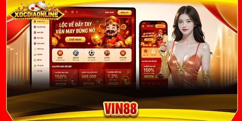 Vin88 - Điểm Dừng Chân Lý Tưởng Cho Bet Thủ Mê Xóc Đĩa 